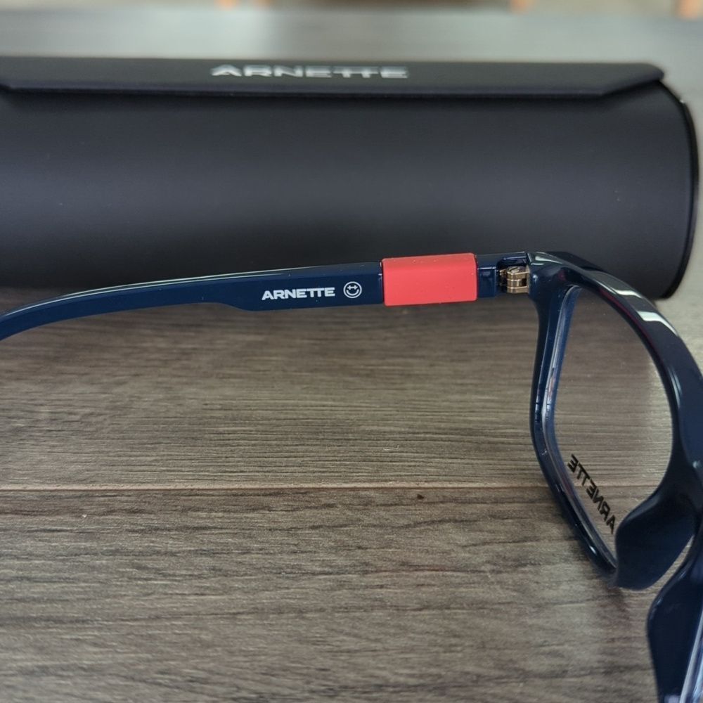 Arnette Tony-Tony Blue Demo Lens Glasses Size:51 - Picture 3 of 6